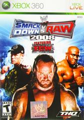 W Smackdown vs Raw 2008 - Xbox 360 - Complete with Manual