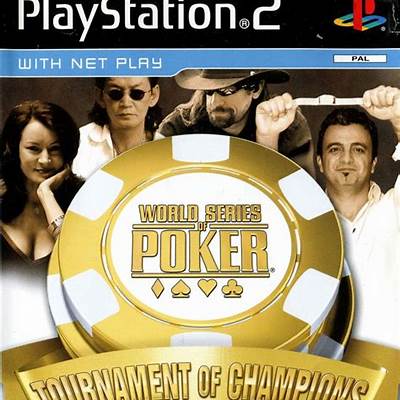 World Series of Poker: Tournament of Champions 2007 Edition - PS2 - Complete with Manual