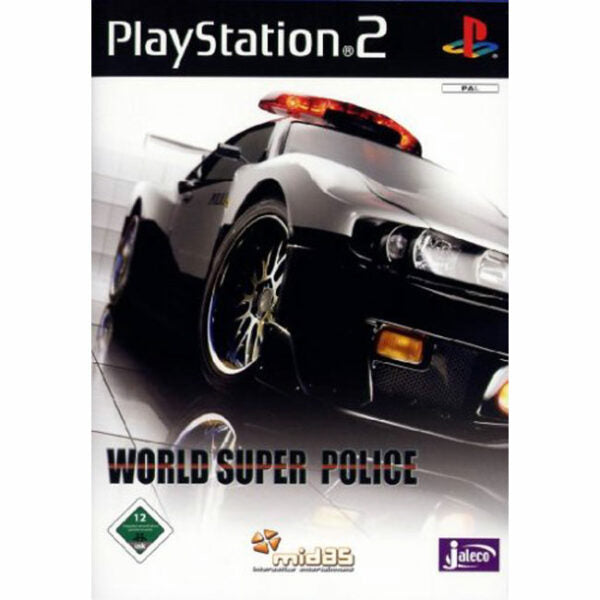 World Super Police - PS2 - Complete with Manual