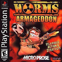 Worms Armageddon - PS1 - Complete with Manual