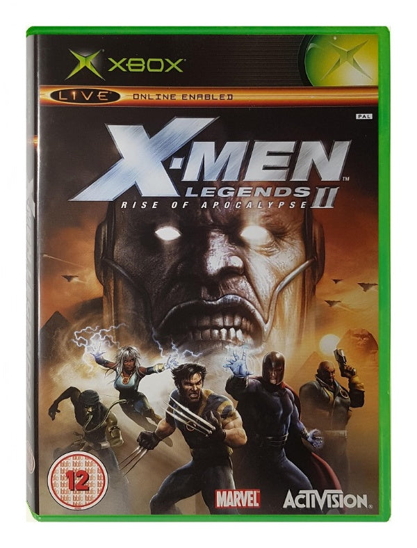 X-Men Legends II: Rise of Apocalypse - Xbox Original - Complete with Manual