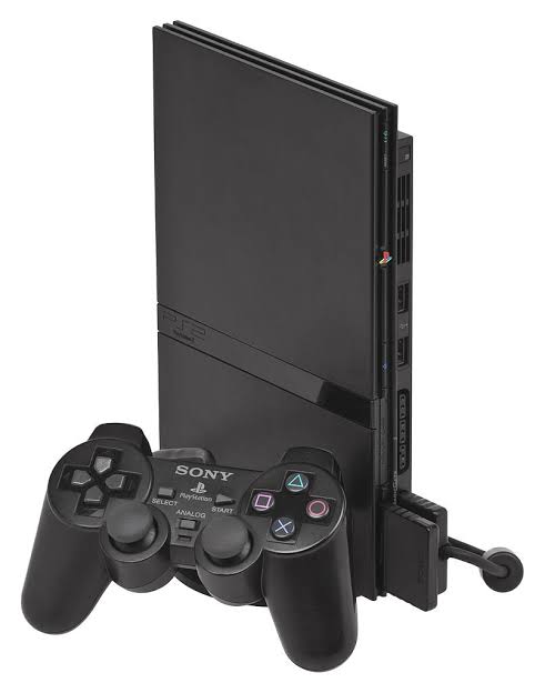 PlayStation 2 Slim Console + Controller - Black (Preowned)