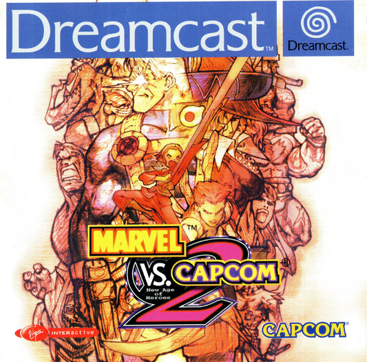 Marvel Vs Capcom 2 - Sega Dreamcast - Complete With Manual