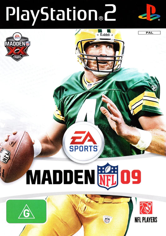 Madden NFL 09 - PS2 - Complete With Manual