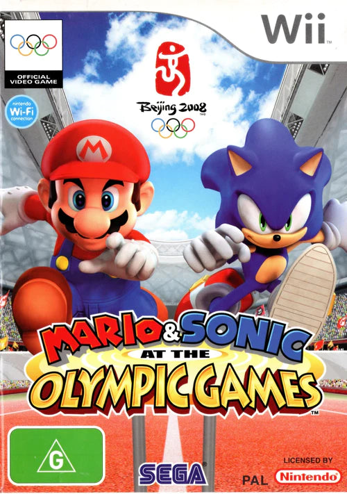 Mario & Sonic at the Olympic Games - WII - Complete With Manual