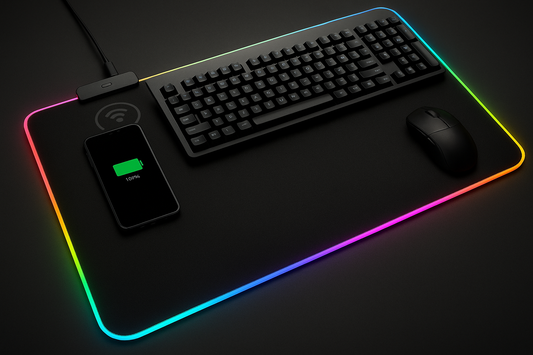 RGB Gaming Mouse Pad with Wireless Charging – XL 800x300mm