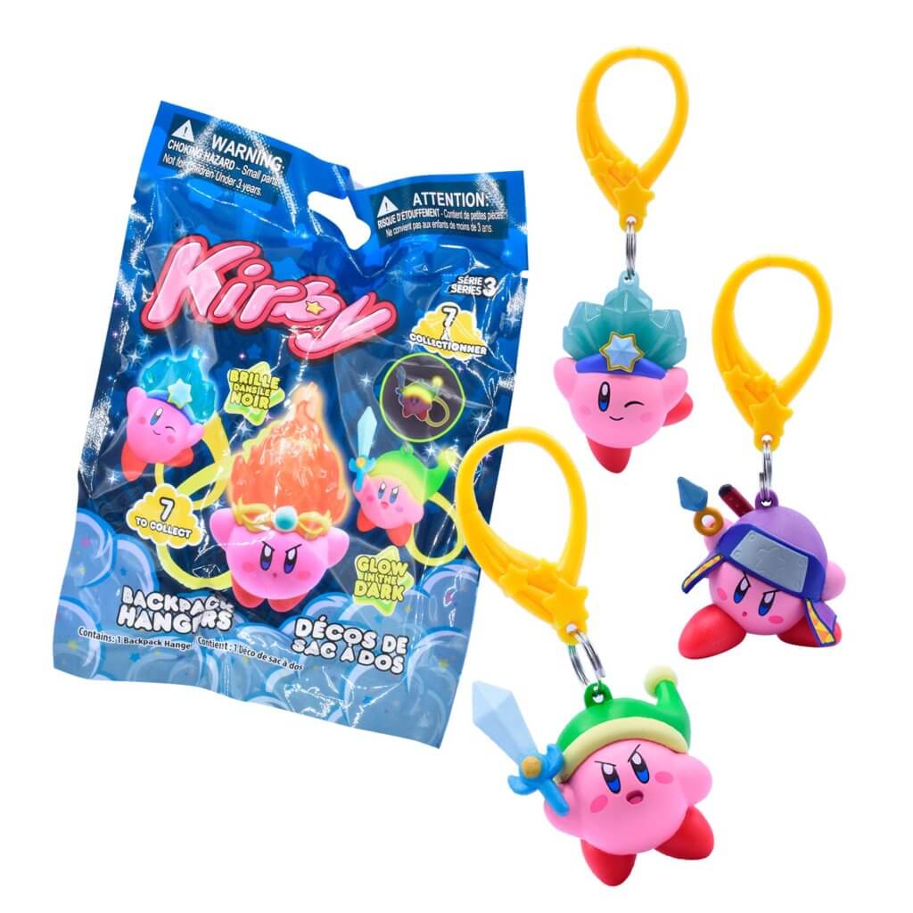 KIRBY Collectible Backpack Hangers