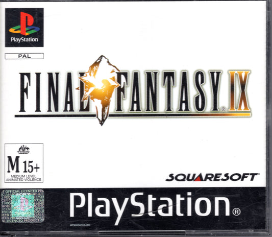 Final Fantasy IX - PlayStation 1 - Complete With Manual