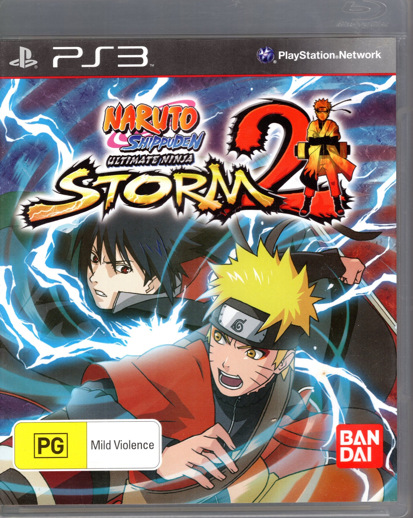 Naruto Shippuden: Ultimate Ninja Storm 2 - PlayStation 3 - Complete with Manual