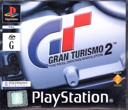 Gran Turismo 2 - PlayStation 1 - Complete With Manual