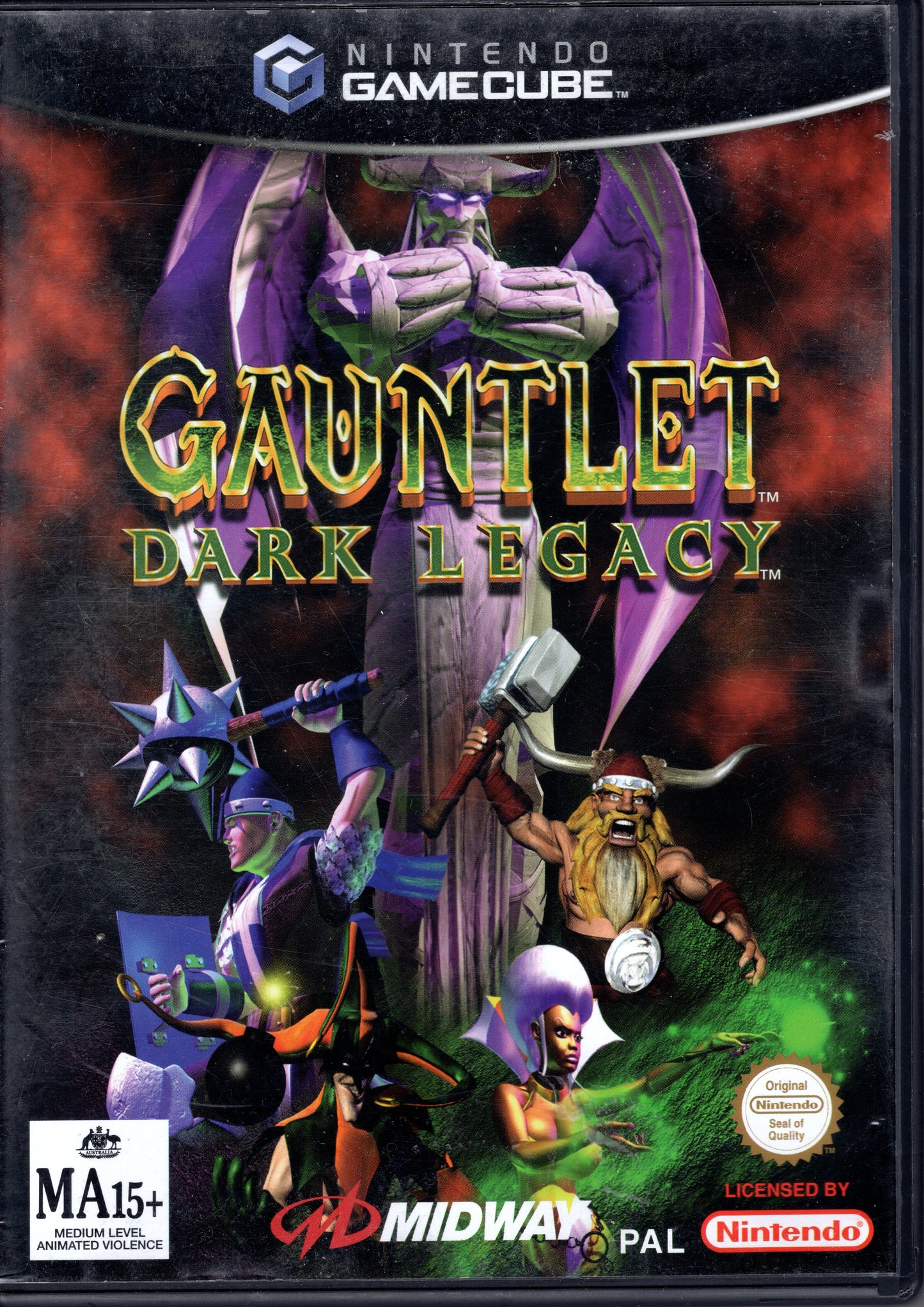 Gauntlet Dark Legacy - Gamecube - Complete With Manual