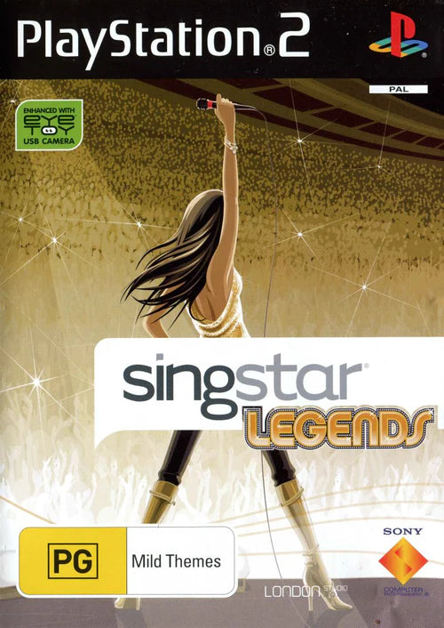 SingStar Legends - PS2 - Complete With Manual