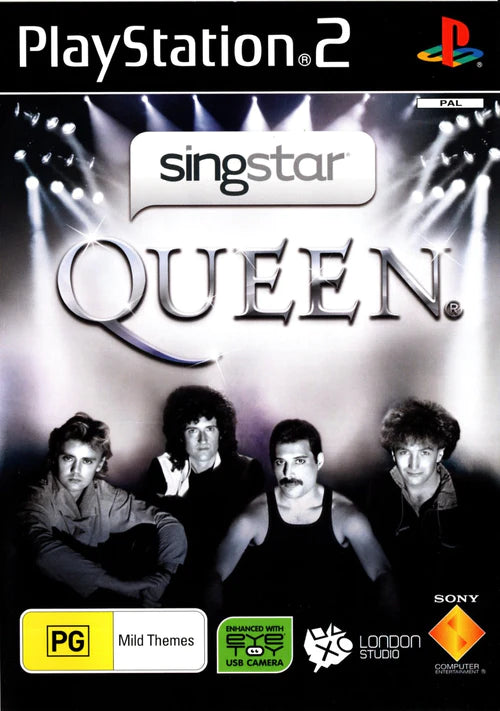 SingStar: Queen - PS2 - Complete With Manual