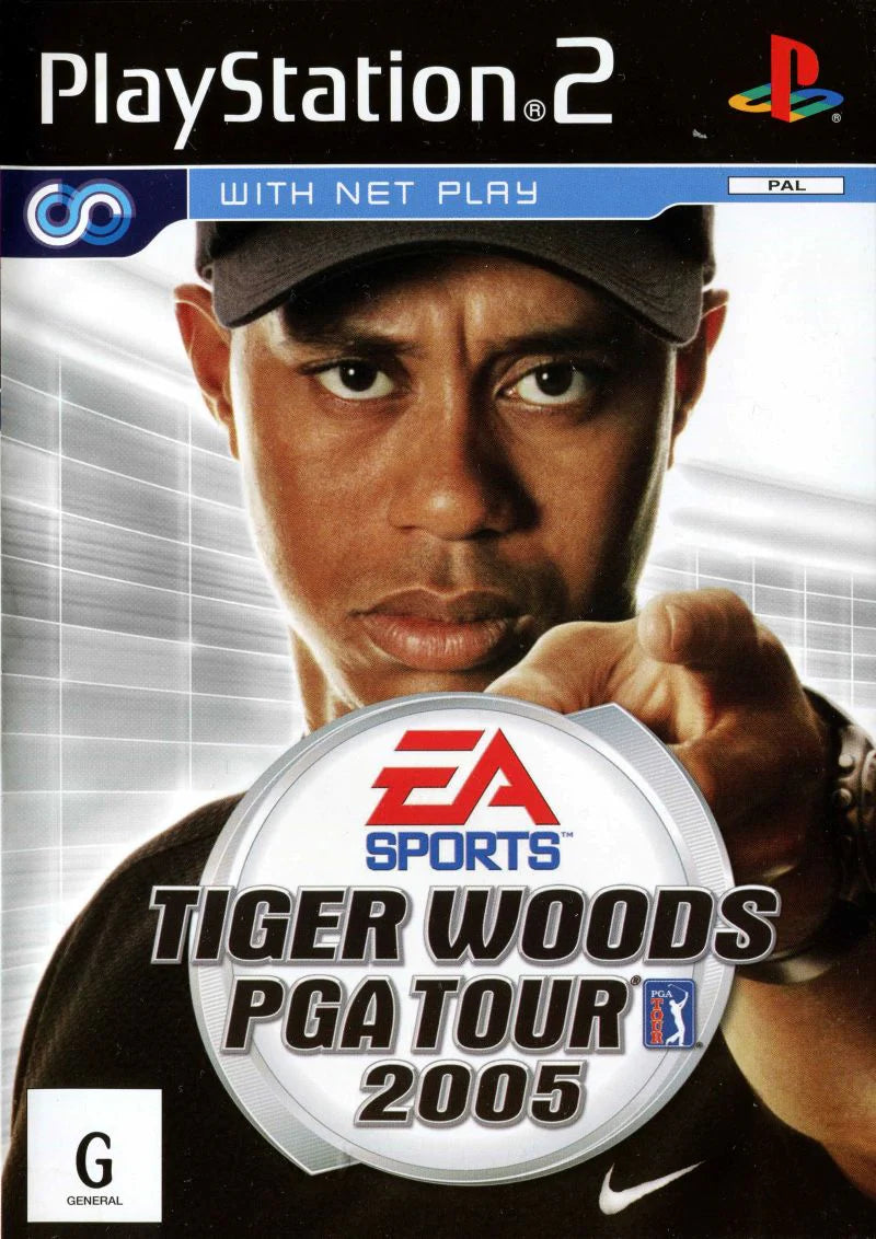 Tiger Woods PGA Tour 2005 - PS2 - Complete With Manual