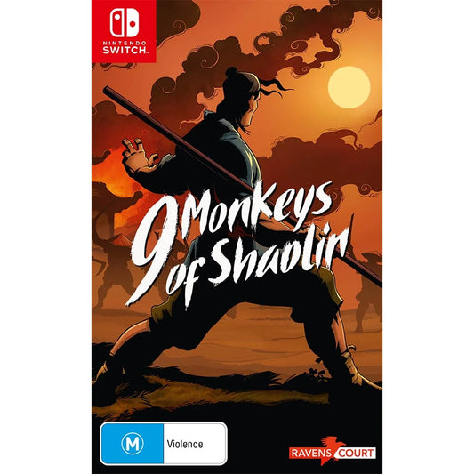 9 Monkeys of Shaolin - Nintendo Switch - Brand New