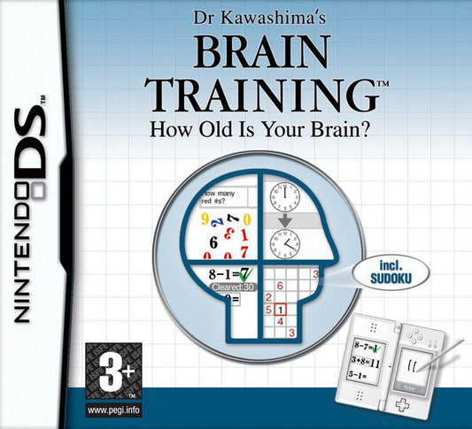 Brain Training - Nintendo DS - Complete With Manual