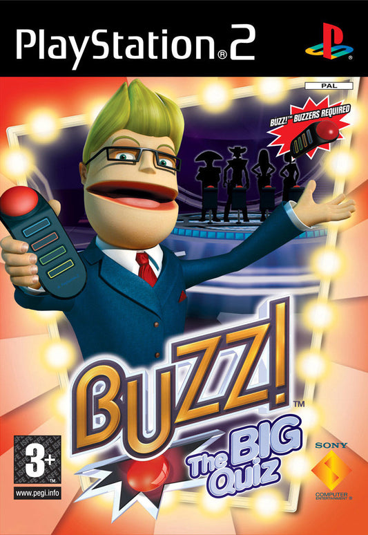 Buzz - The Big Quiz - PS2 - Complete with Manual