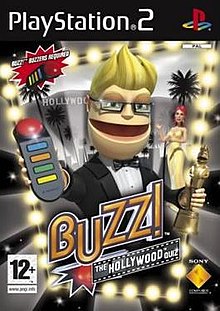 Buzz! The Hollywood Quiz - PS2 - Complete With Manual