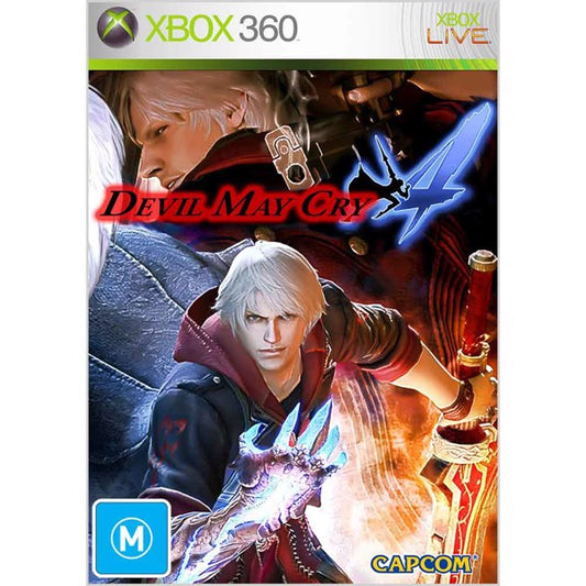 Devil May Cry 4 - Xbox 360 - Complete With Manual