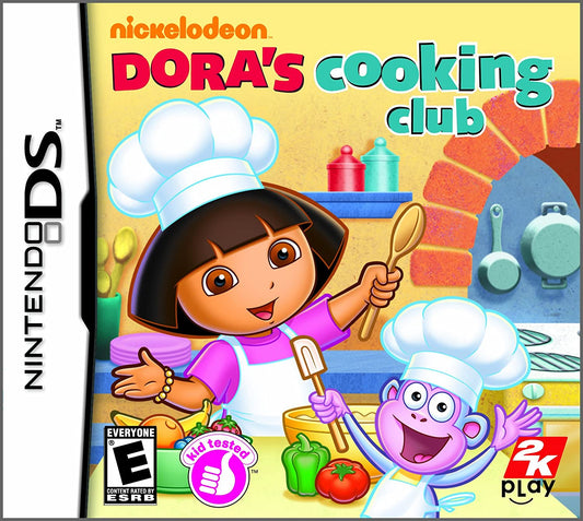 Dora's Cooking Club - Nintendo DS - Complete With Manual