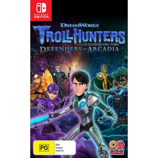 Dreamworks Trollhunters Defenders of Arcadia - Nintendo Switch - Brand New