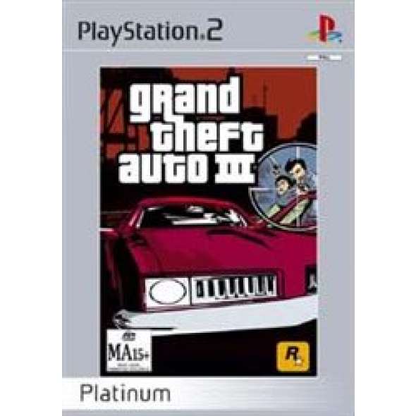 Grand Theft Auto III - Platinum PS2 - Complete With Manuals