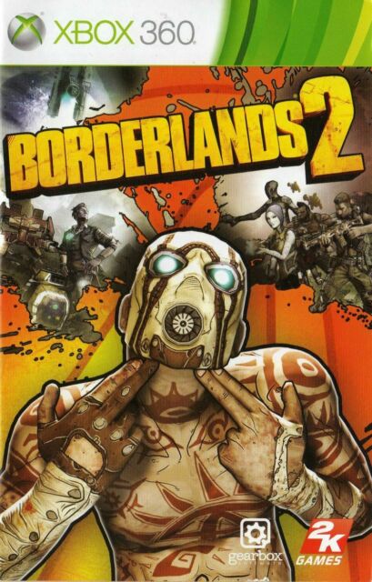 Borderlands 2 - Xbox 360 - Complete with Manual