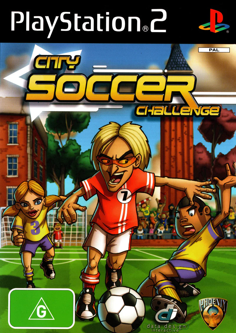 City Soccer Challenge - PS2 - Complete with Manual