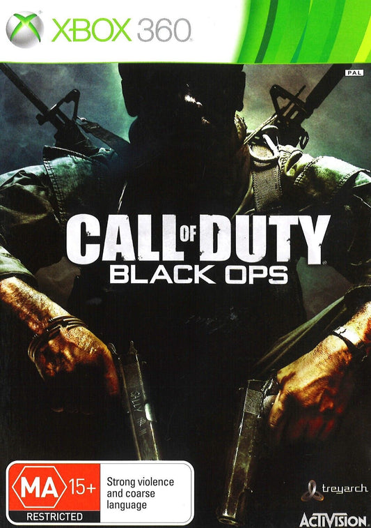 Call of Duty: Black Ops - Xbox 360 - Complete With Manual