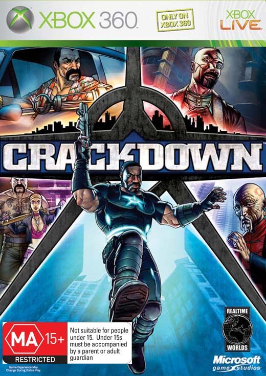 Crackdown - Xbox 360 - Complete with Manual