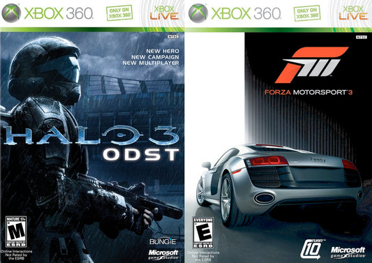 Forza Motorsport 3/ Halo 3 ODST - Xbox 360