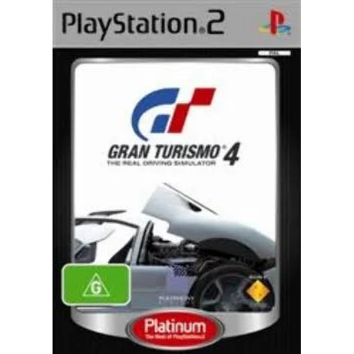 Gran Turismo 4 - PS2 - Platinum - Complete With Manual